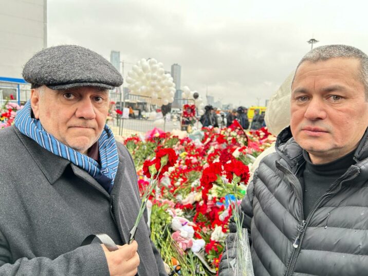 Moskvadakı soydaşlarımız “Crocus City Hall”dakı terror aktı qurbanlarının xatirəsini yad ediblər