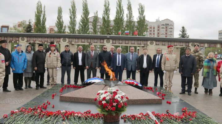 Kazanda “BİRLİK: Xatırlayırıq, Miraq alırıq, Qürur duyuruq!” layihəsi çərçivəsində stend açılıb