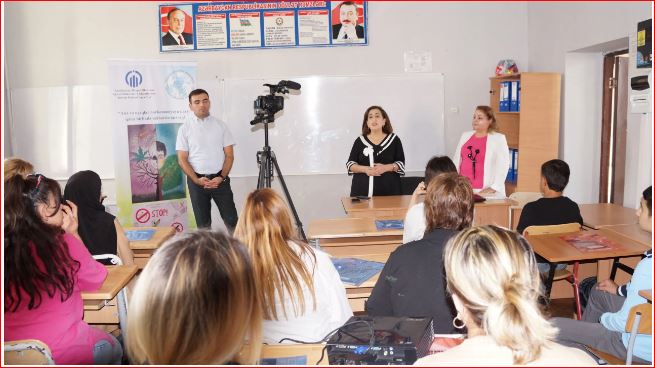 “Ana və uşaqlar narkomaniyaya qarşı” adlı layihə çərçivəsində Şirvanda tədbir keçirilib